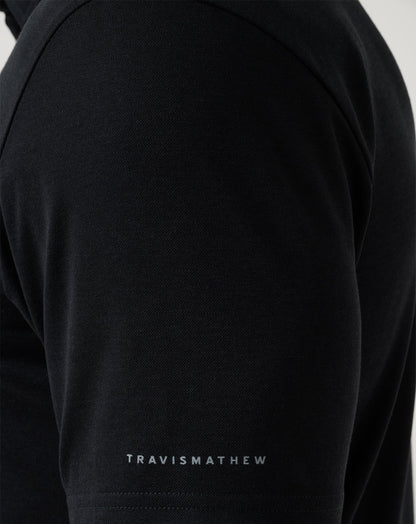 TravisMathew | Baltimore Orioles Playoff Pitch Polo - Black