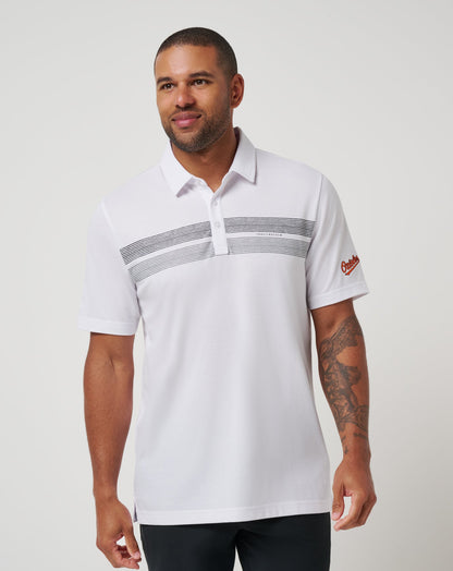 TravisMathew | Baltimore Orioles Top Recruit Polo - White