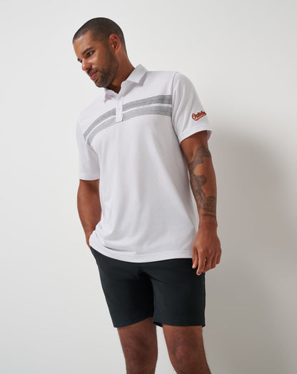 TravisMathew | Baltimore Orioles Top Recruit Polo - White