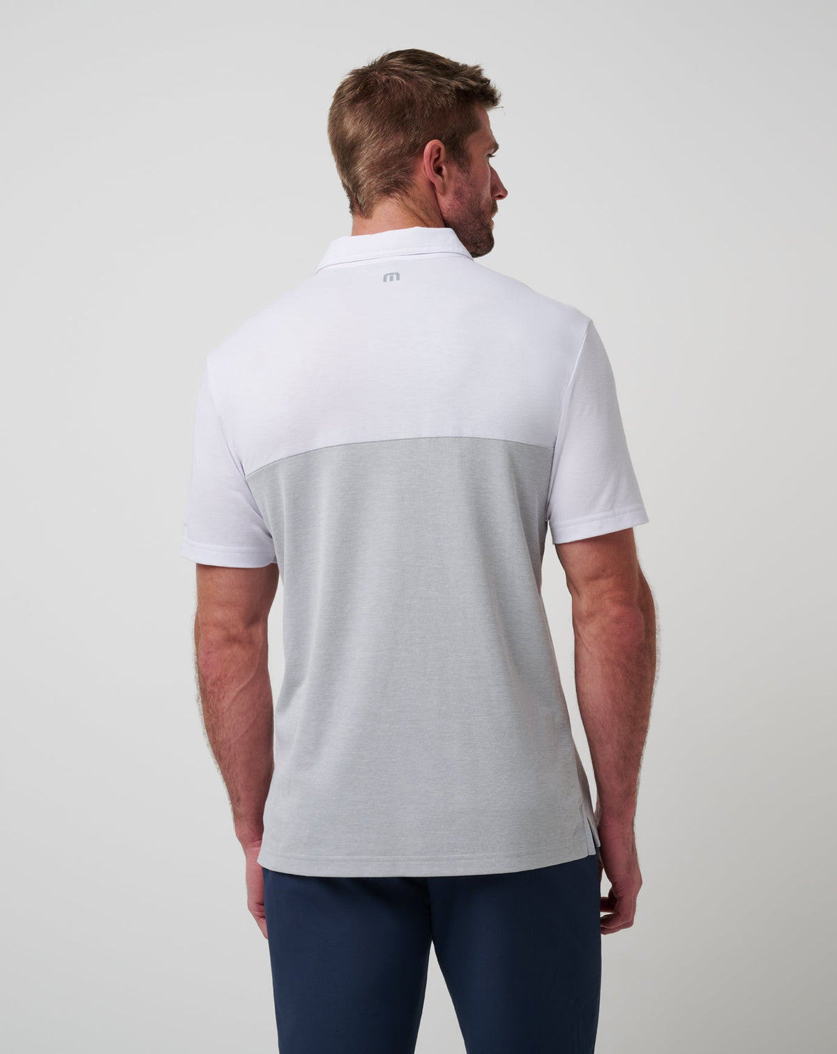 TravisMathew | Philadelphia Phillies Home Run Leader Polo - White/Heather Grey