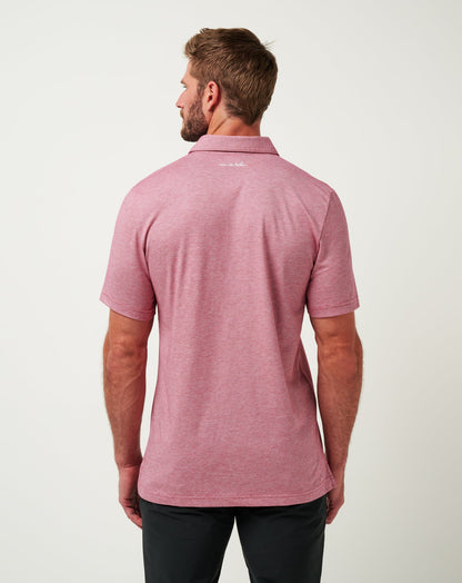 TravisMathew | Arizona Diamondbacks The Zinna Polo - Heather Cardinal