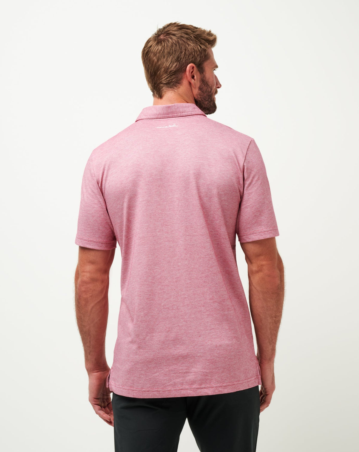TravisMathew | Atlanta Braves The Zinna Polo - Heather Cardinal