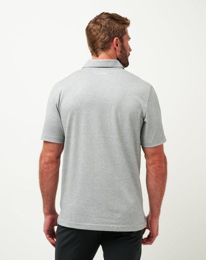 TravisMathew | San Francisco Giants The Zinna Polo - Heather Grey