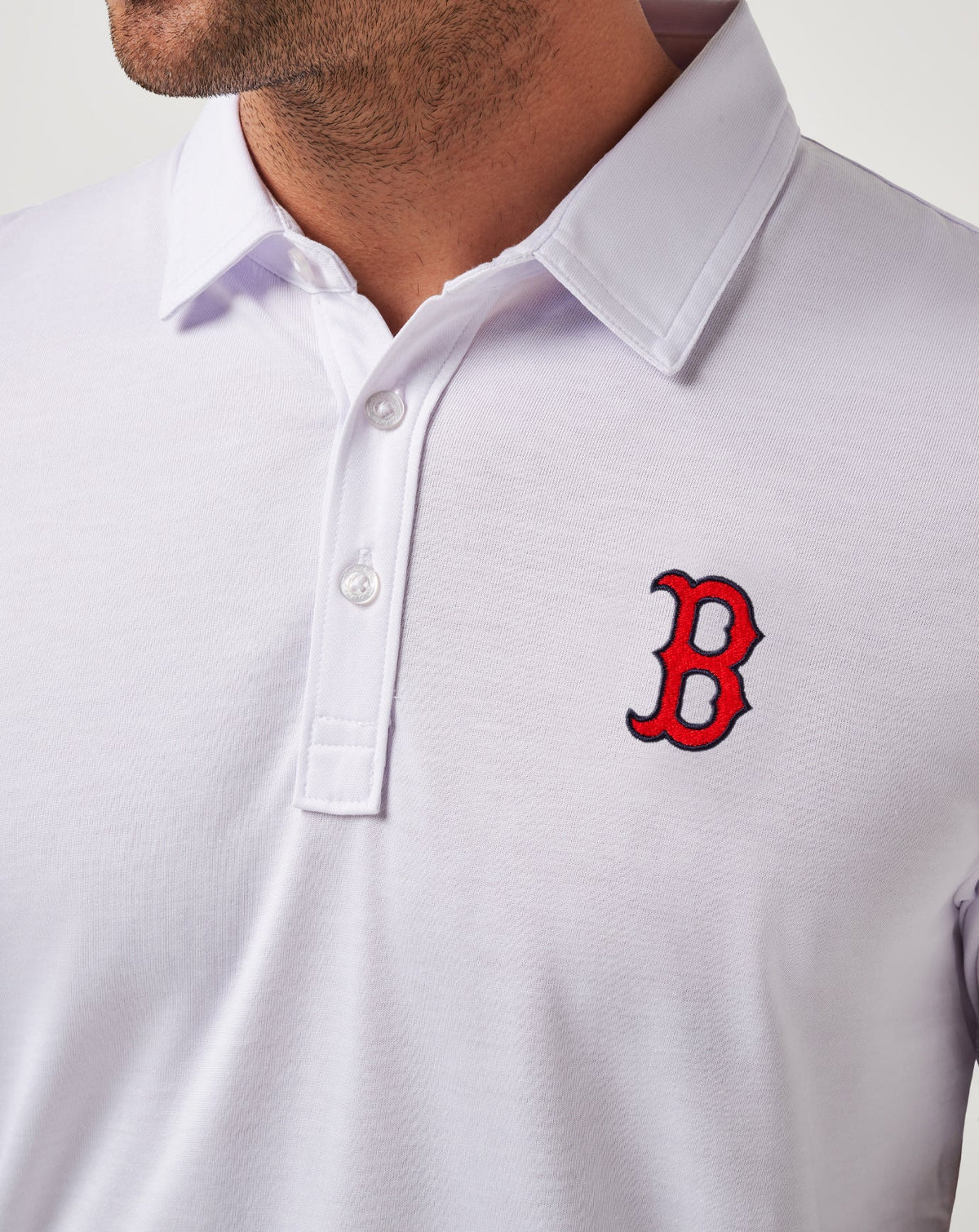 TravisMathew | Boston Red Sox The Zinna Polo - White