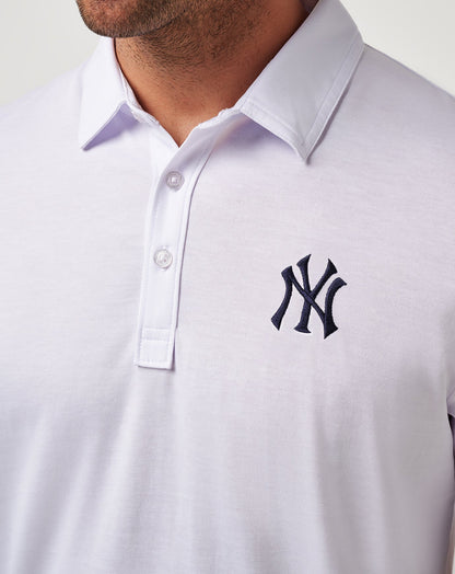 TravisMathew | New York Yankees The Zinna Polo - White
