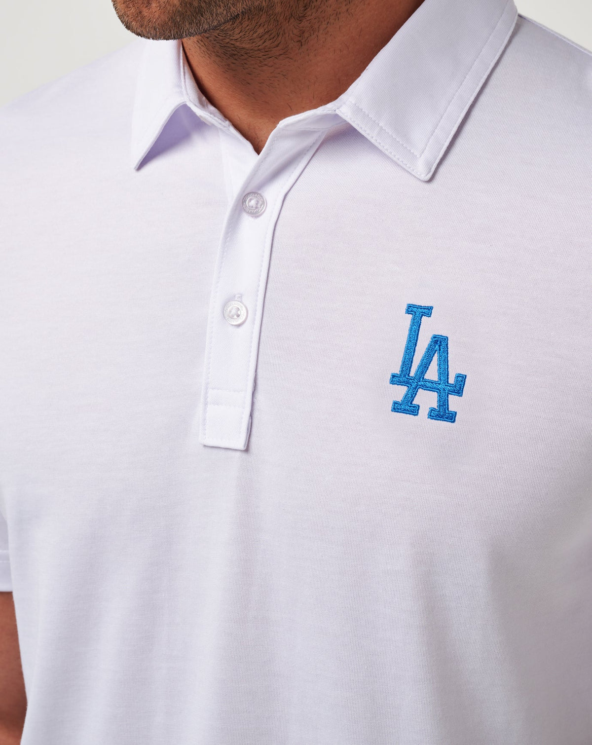 TravisMathew | Los Angeles Dodgers The Zinna Polo - White