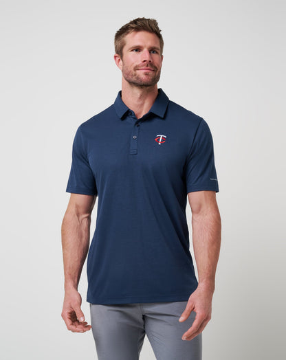 TravisMathew | Minnesota Twins Playoff Pitch Polo - Navy