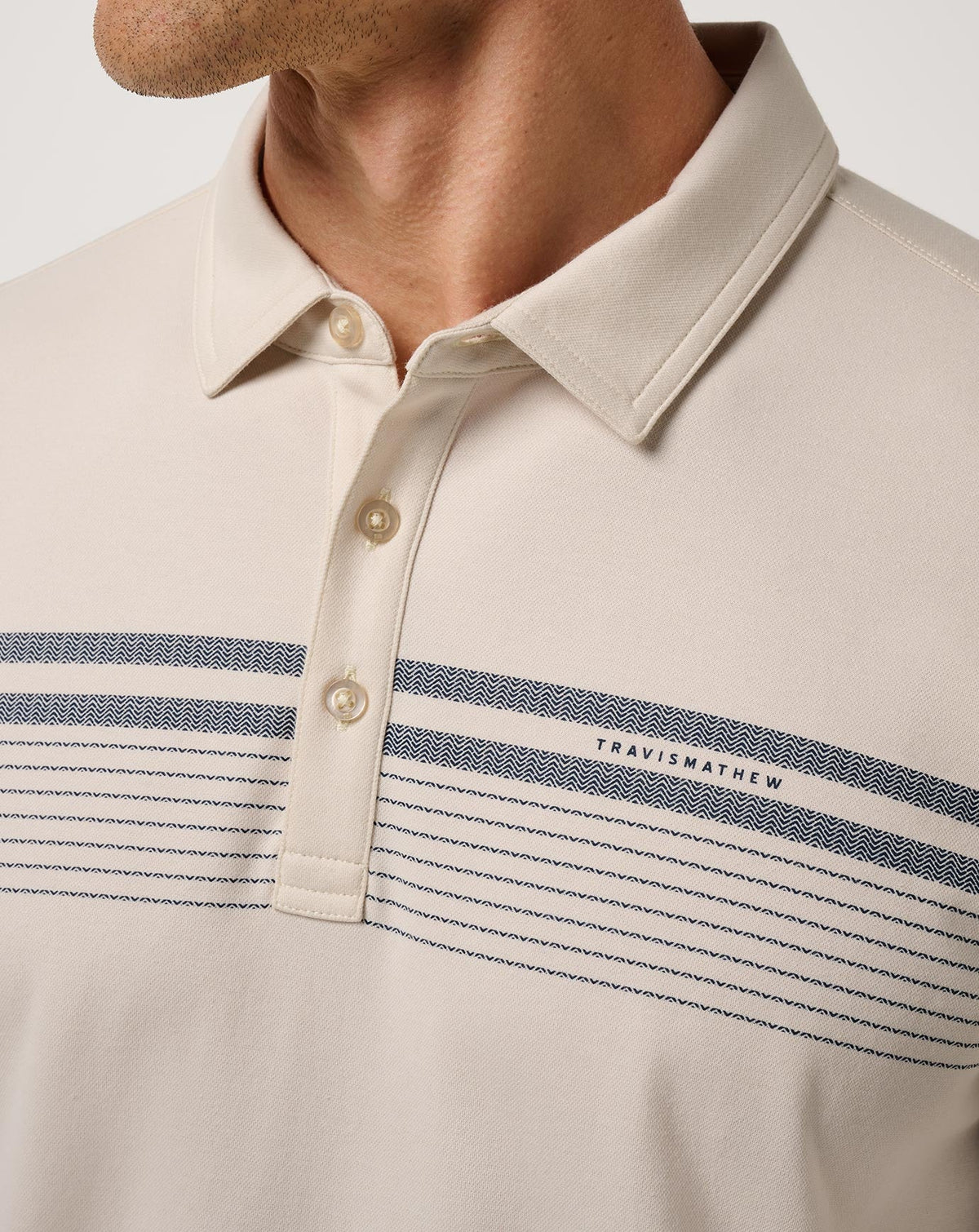 TravisMathew | Cathedral Polo - Moonbeam