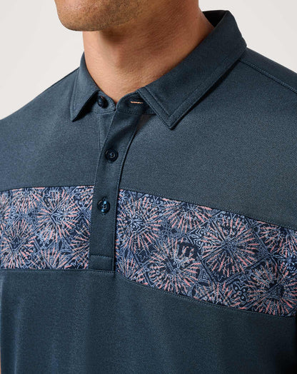 TravisMathew | Good Good Acropolis Polo - Mood Indigo/Vintage Indigo