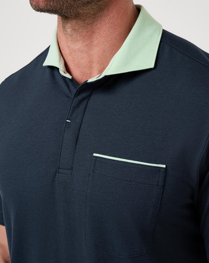 TravisMathew | Fairway To Heaven Polo - Total Eclipse