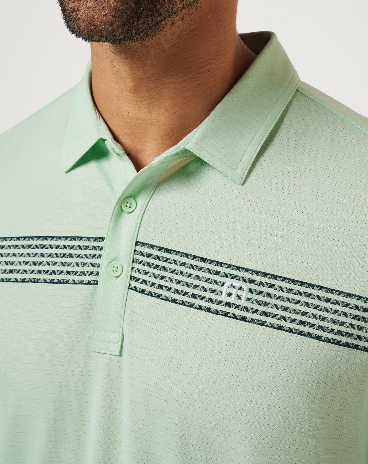 TravisMathew | River Boat Cruise Polo - Aqua Foam