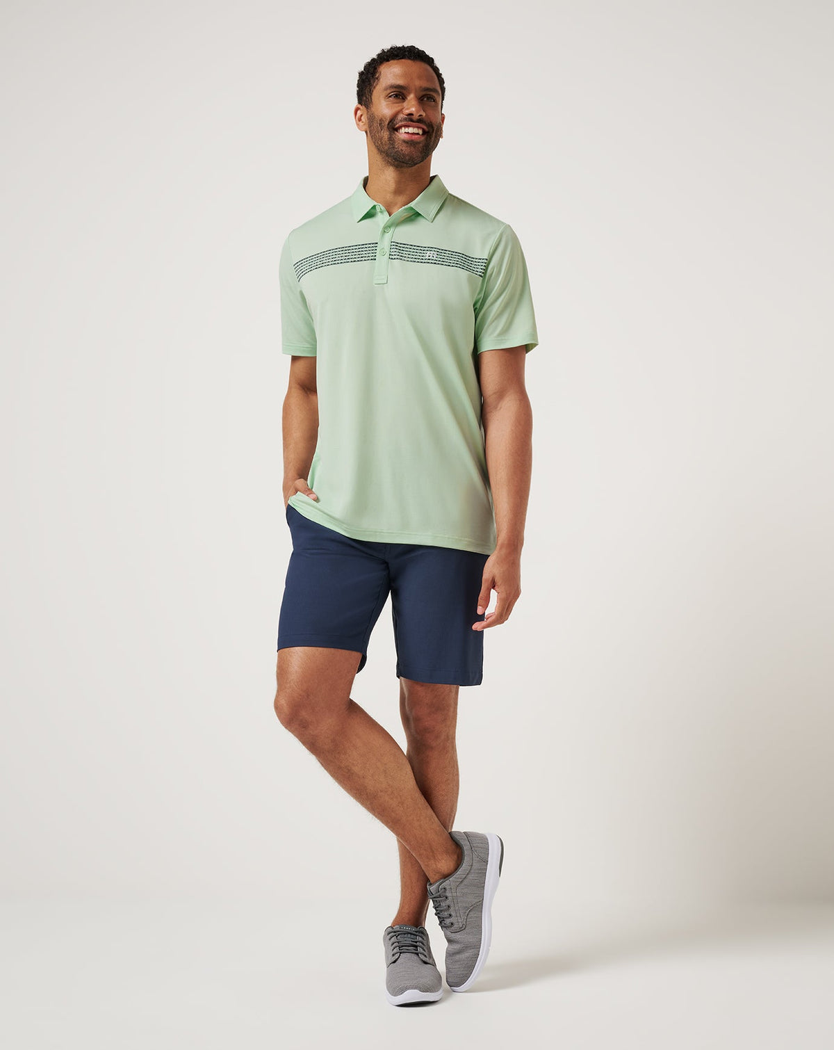 TravisMathew | River Boat Cruise Polo - Aqua Foam