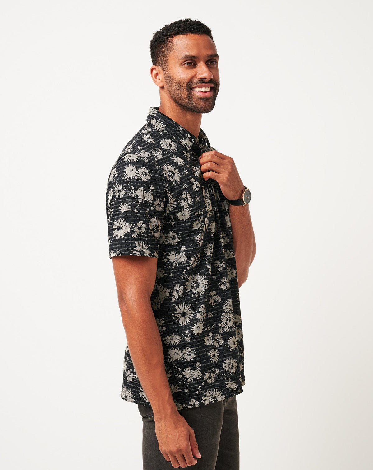 TravisMathew | Shaded Grove Polo - Black