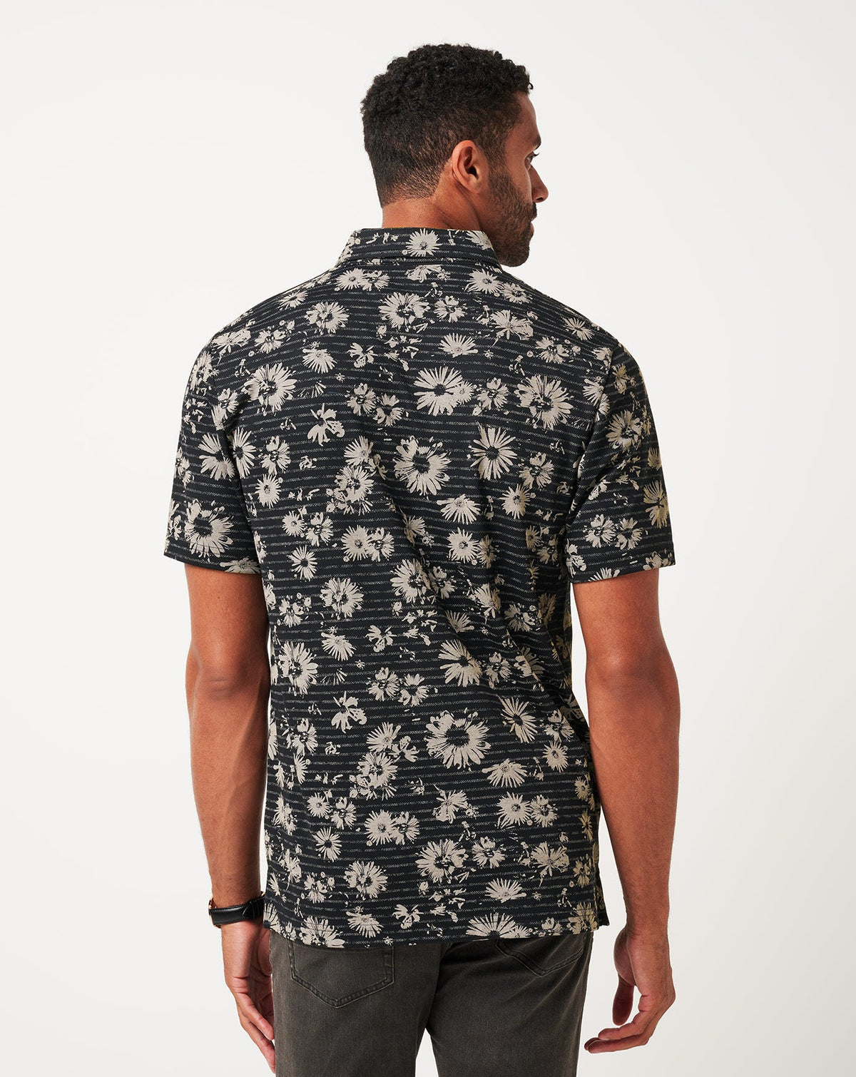 TravisMathew | Shaded Grove Polo - Black