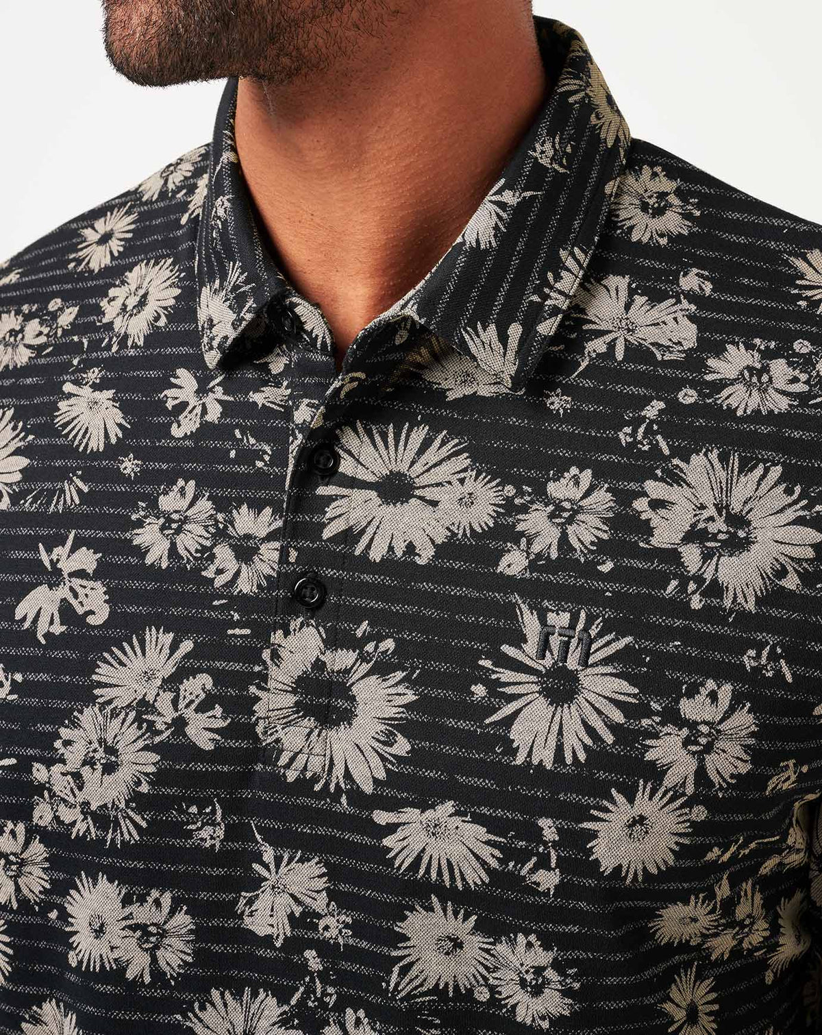 TravisMathew | Shaded Grove Polo - Black
