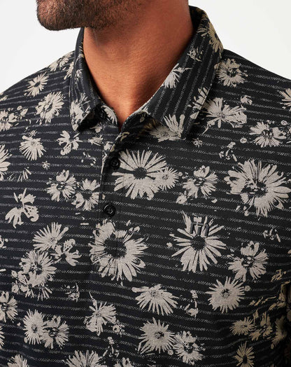 TravisMathew | Shaded Grove Polo - Black