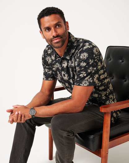 TravisMathew | Shaded Grove Polo - Black