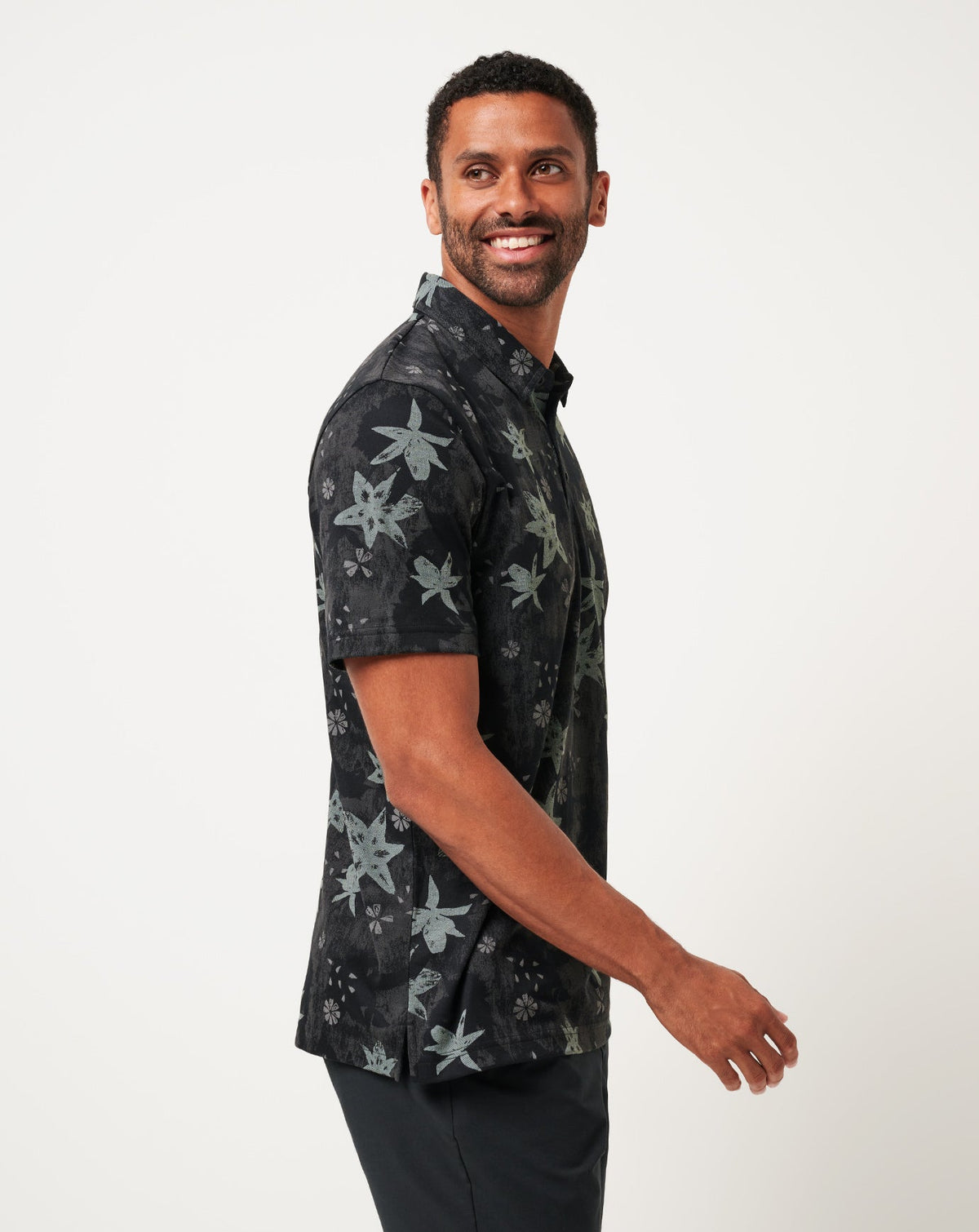 TravisMathew | Trek Tide Polo - Black