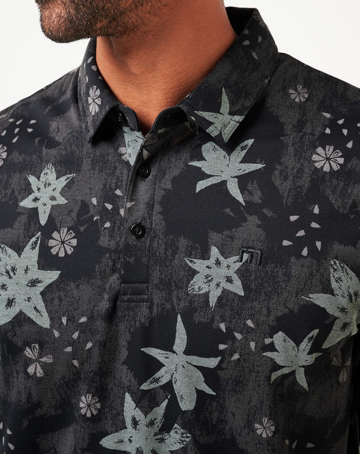 TravisMathew | Trek Tide Polo - Black