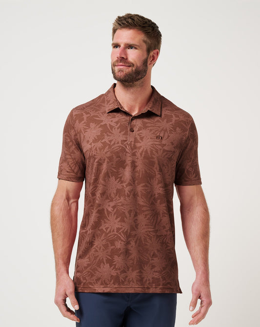 TravisMathew | Featherweight Ticket Polo - Maple
