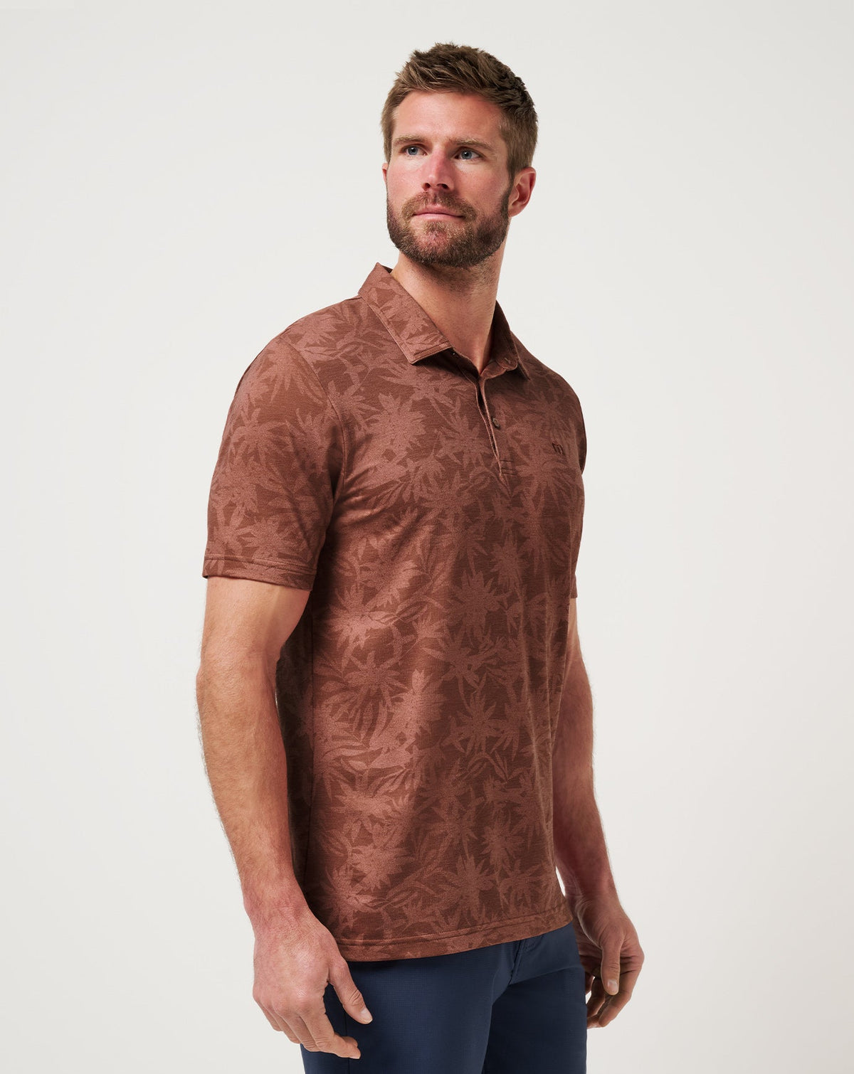 TravisMathew | Featherweight Ticket Polo - Maple