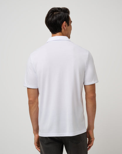 TravisMathew | Late At Night Polo - White