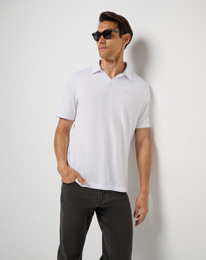 TravisMathew | Late At Night Polo - White