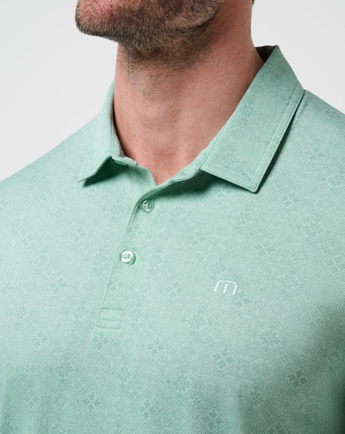 TravisMathew | Acropolis Polo - Eggshell Blue