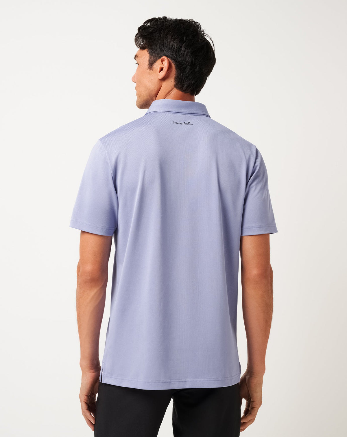 TravisMathew | Good Good Chest Stripe Polo - Heather Violet Storm