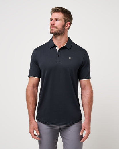 TravisMathew | Featherweight On The Grind Polo - Black