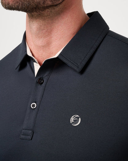 TravisMathew | Featherweight On The Grind Polo - Black