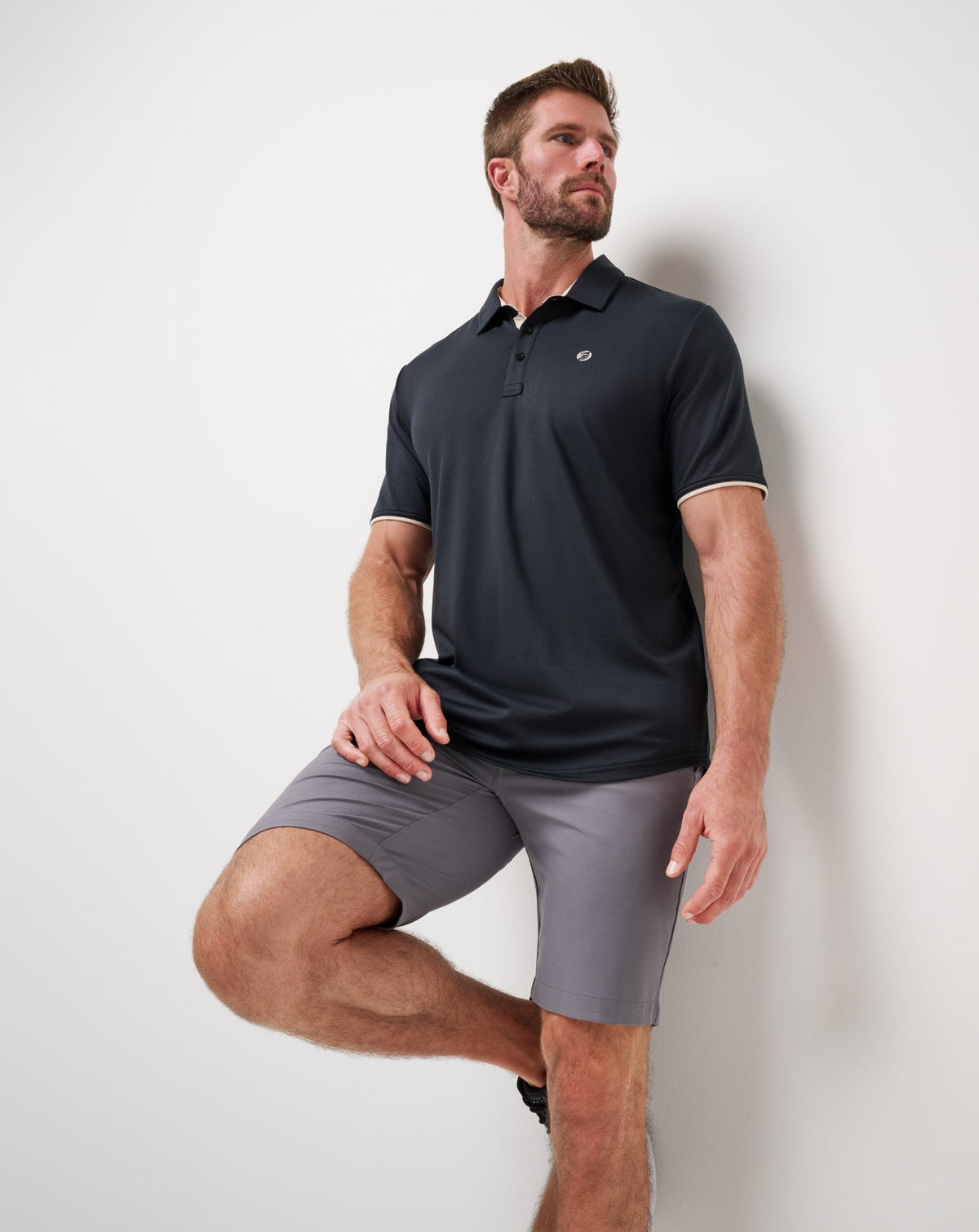 TravisMathew | Featherweight On The Grind Polo - Black