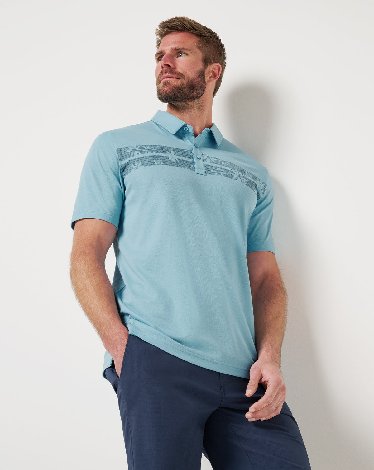 TravisMathew | Infamy Polo - Air Blue