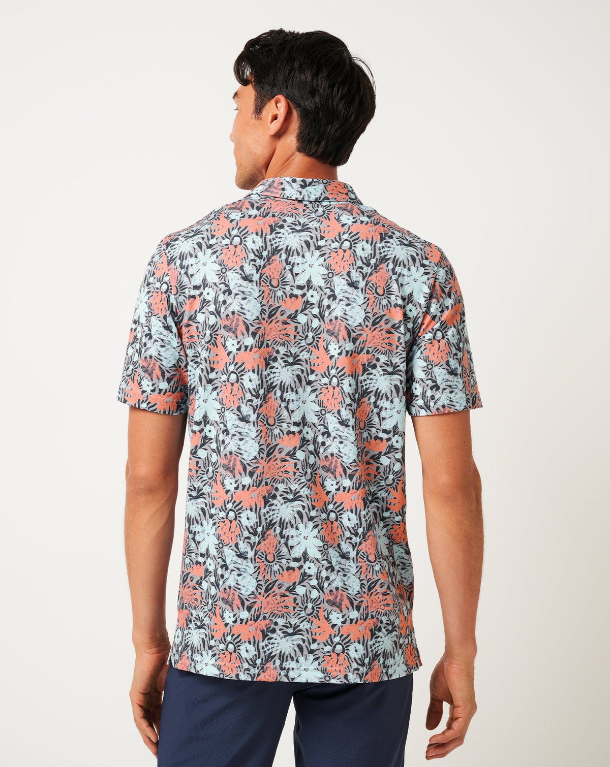 TravisMathew | Featherweight Sands Polo - Heather Medium Grey