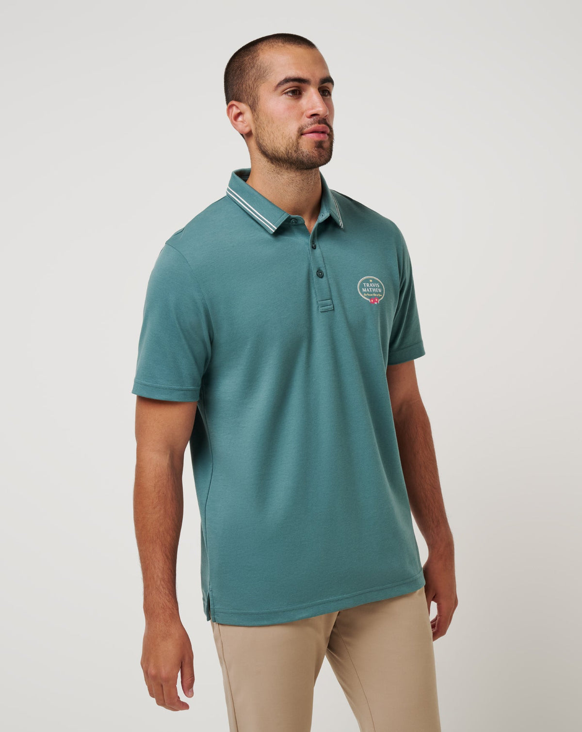 TravisMathew | Patron Parade Polo - Silver Pine