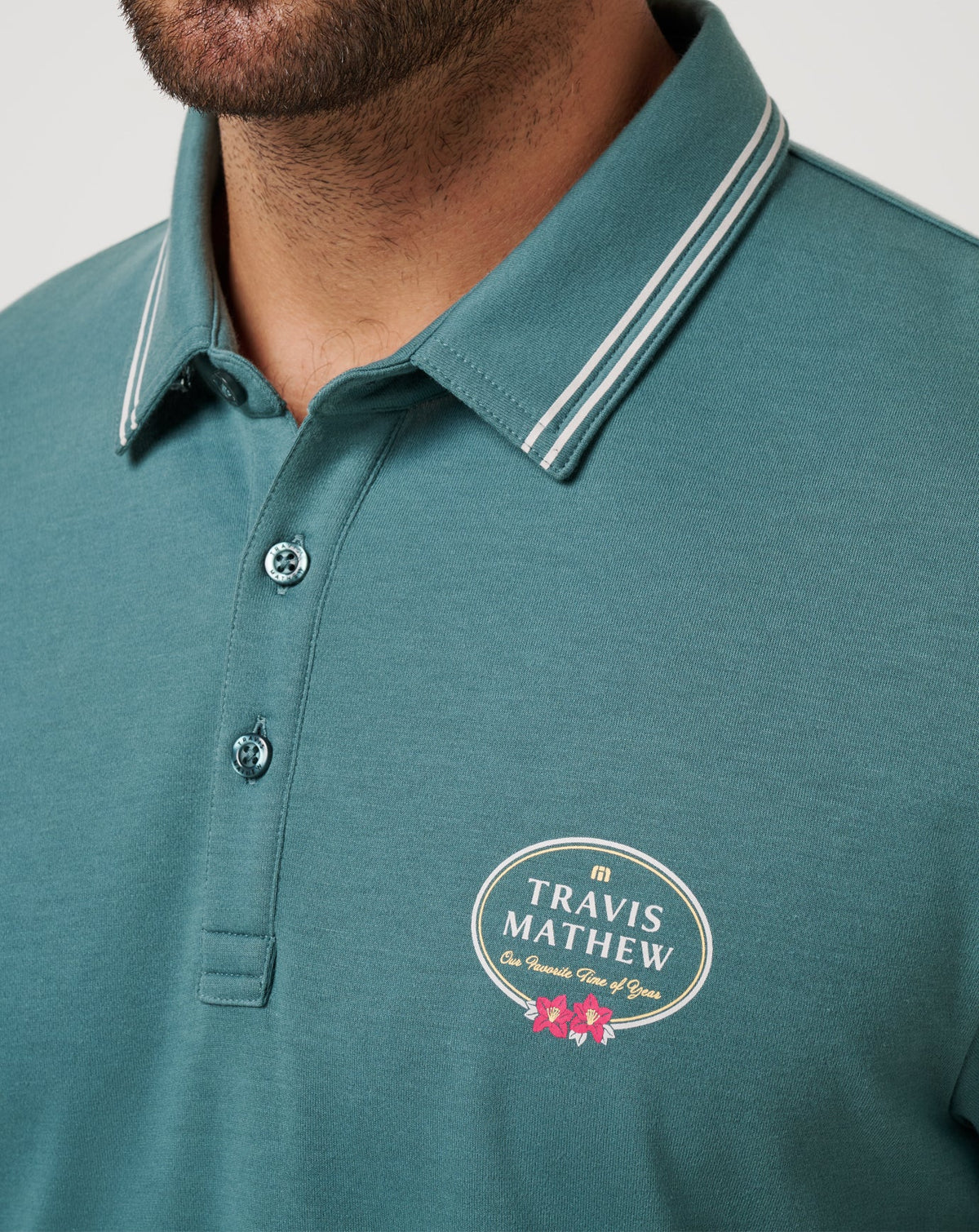 TravisMathew | Patron Parade Polo - Silver Pine