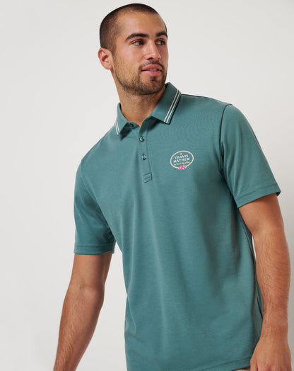 TravisMathew | Patron Parade Polo - Silver Pine
