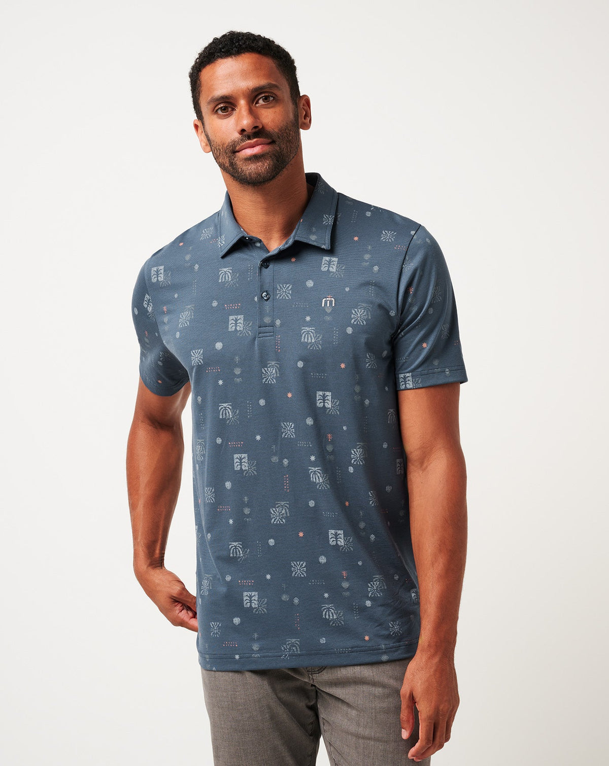 TravisMathew | Quick Trip Polo - Mood Indigo/Vintage Indigo