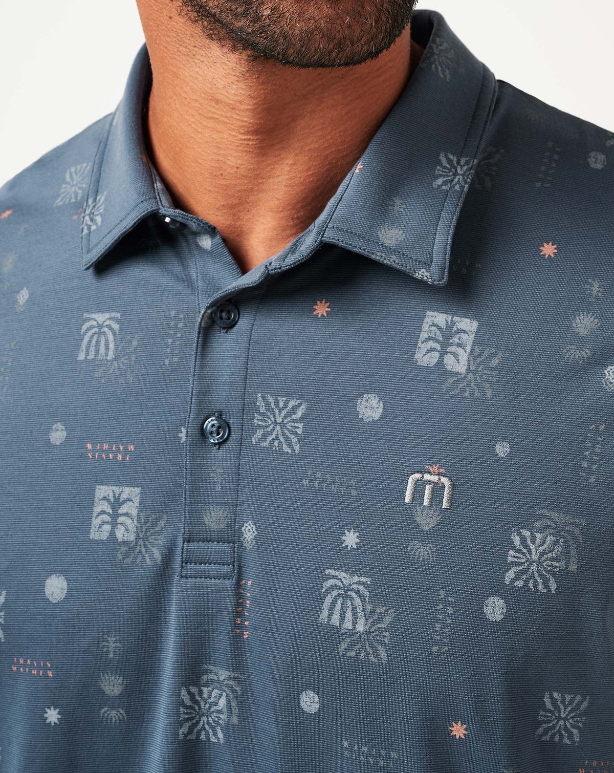 TravisMathew | Quick Trip Polo - Mood Indigo/Vintage Indigo