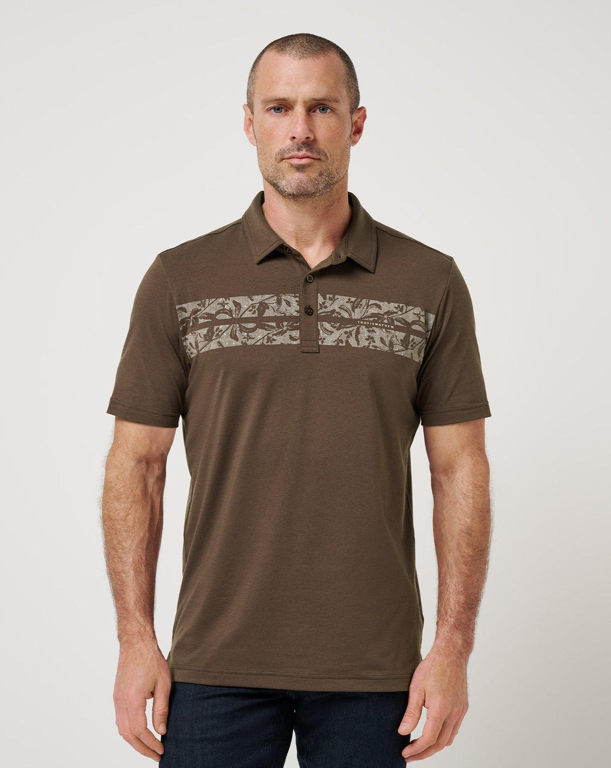 TravisMathew | Orchard Walk Polo - Chocolate