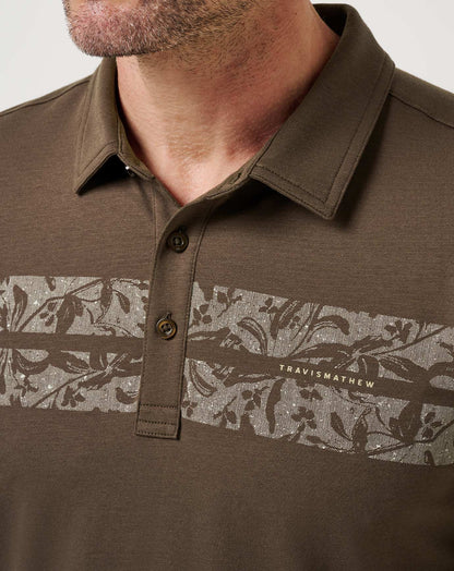 TravisMathew | Orchard Walk Polo - Chocolate