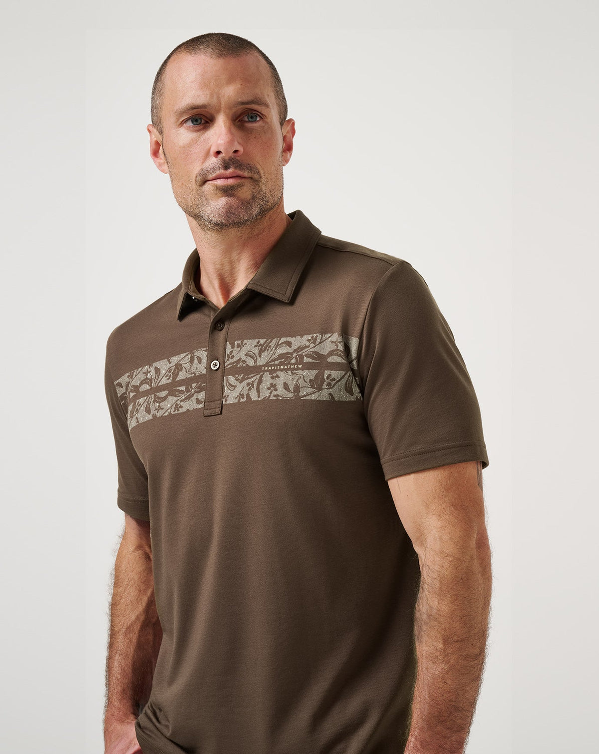 TravisMathew | Orchard Walk Polo - Chocolate