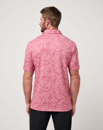 TravisMathew | Featherweight Steep Wave Polo - Dusty Rose