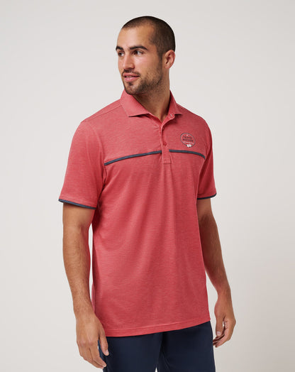 TravisMathew | Featherweight Our Favorite Time Of Year Polo - Heather Azalea