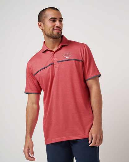 TravisMathew | Featherweight Our Favorite Time Of Year Polo - Heather Azalea