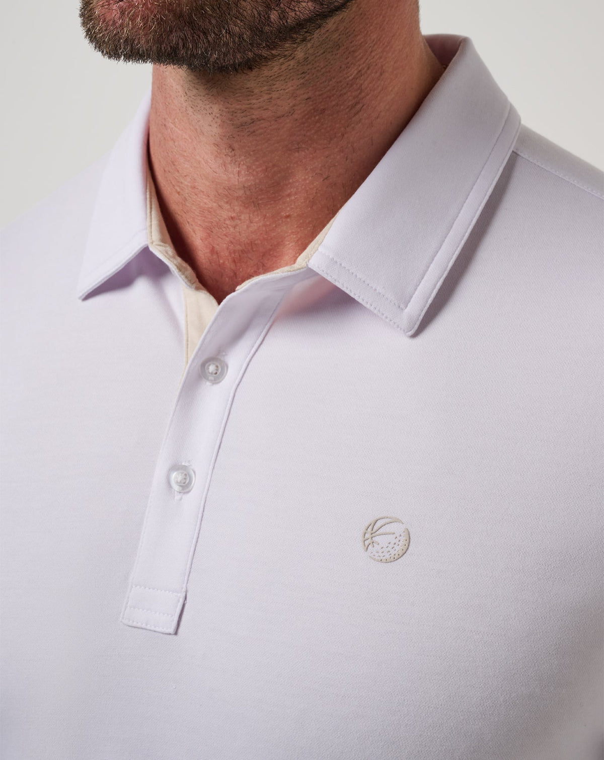 TravisMathew | Featherweight On The Grind Polo - White