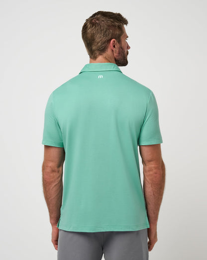 TravisMathew | Featherweight Chest Stripe Polo - Wasabi