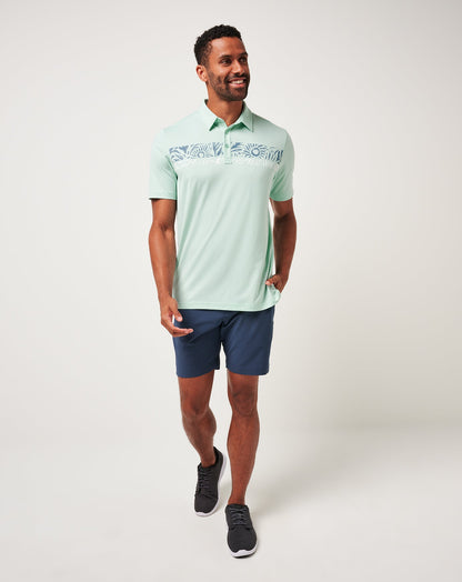 TravisMathew | Salt Rock Polo - Eggshell Blue
