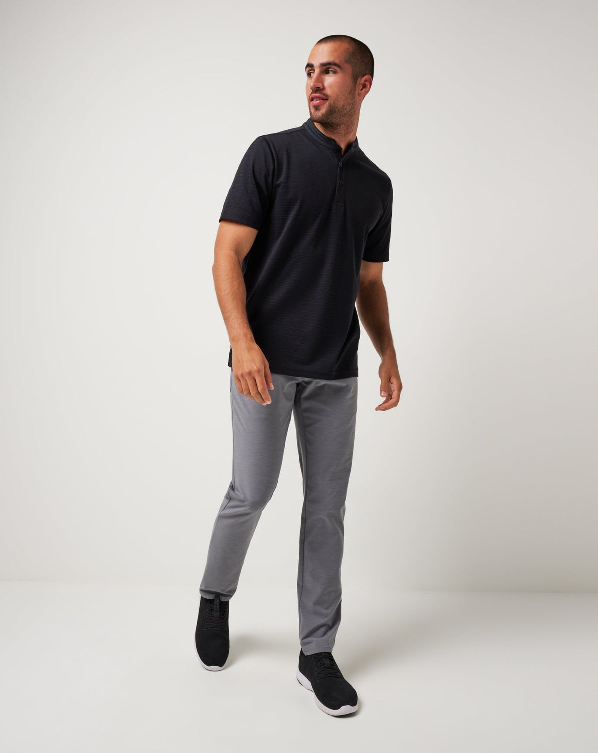 TravisMathew | Sunny Days Ahead Polo - Black