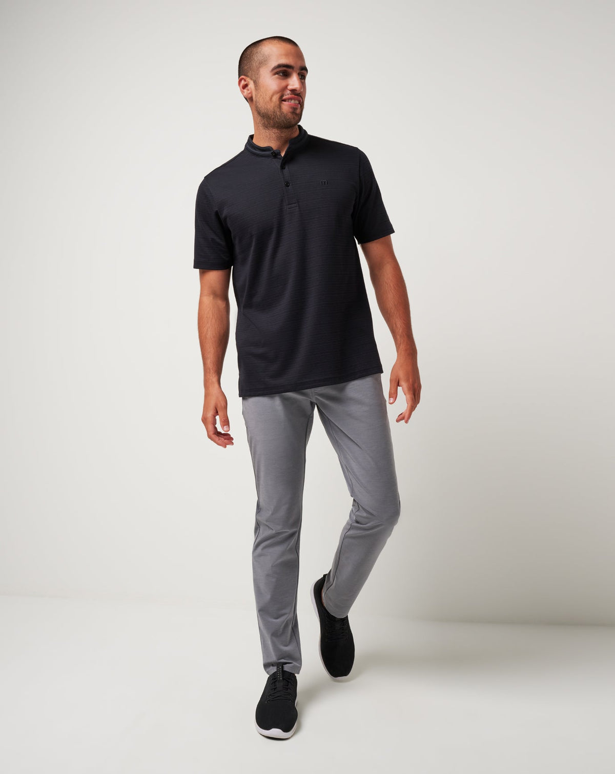 TravisMathew | Sunny Days Ahead Polo - Black